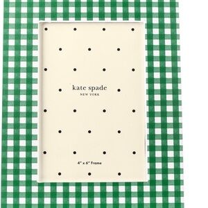 Kate Spade Green Checkered Photo Frame (2 available!)
